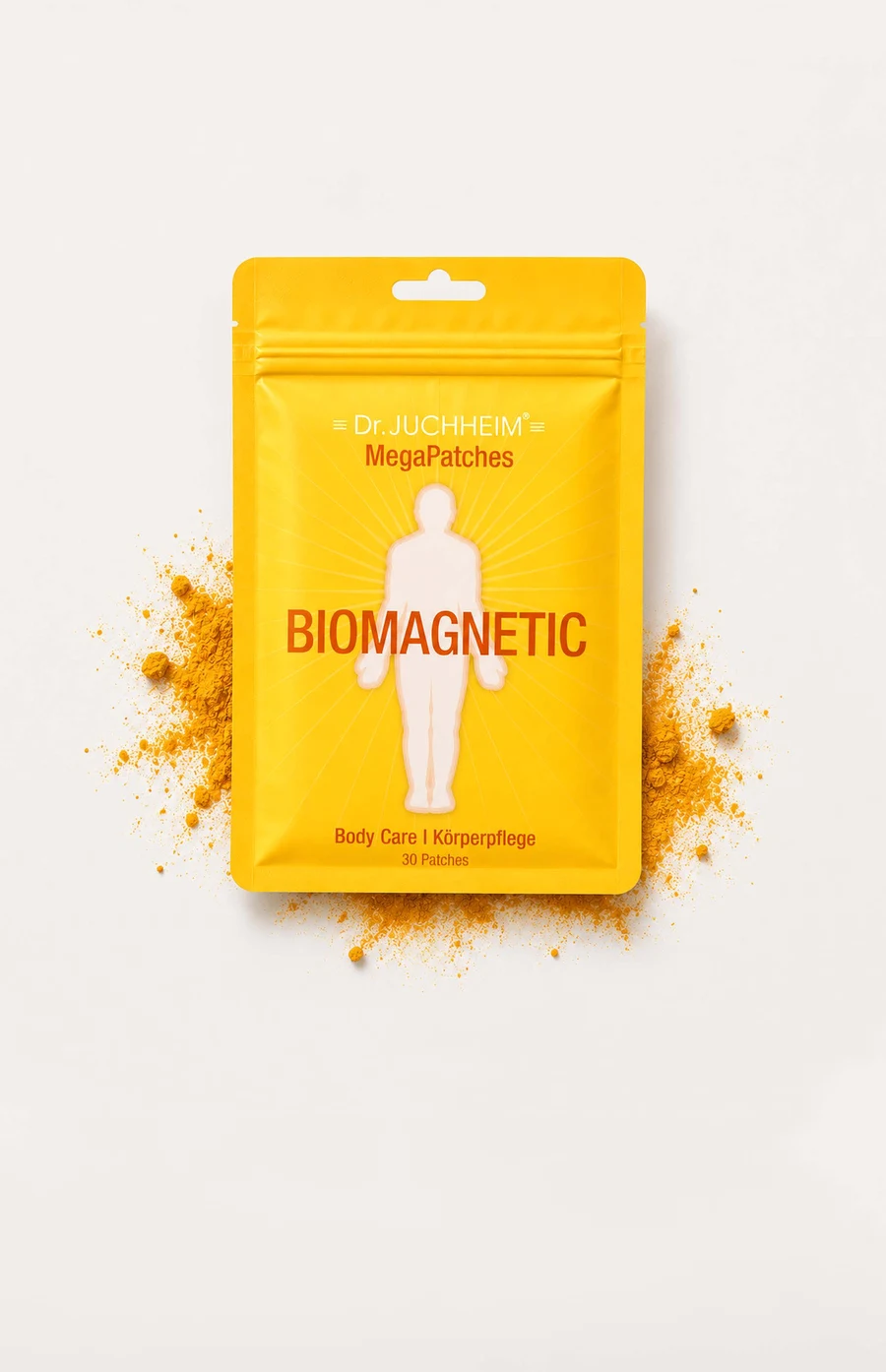 Mega Patches Biomagnetic – Packung mit Kurkuma-Pulver (LR Fact Sheet)