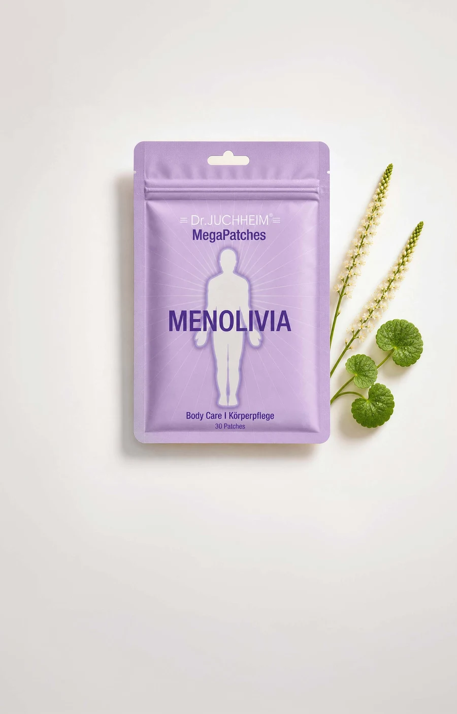 Mega Patches Menolivia – Packung mit botanischen Extrakten (LR Fact Sheet)